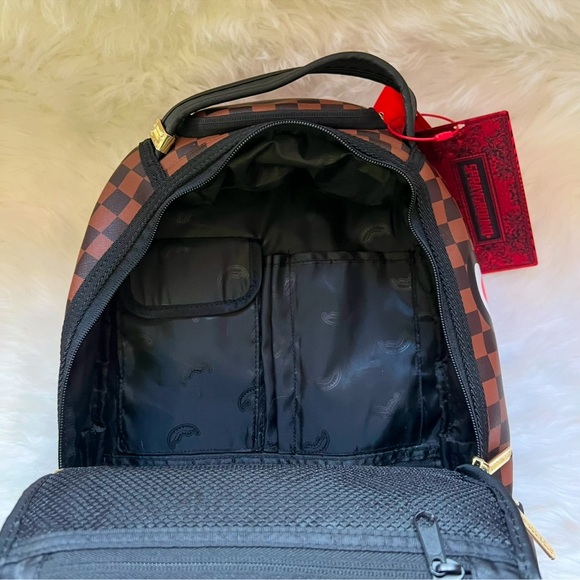 New! SPRAYGROUND Logo Henny Victory Lap Skateboard Strap Backpack - Picture 10 of 16